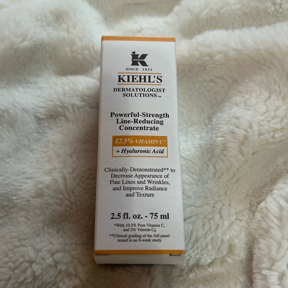 Kiehl’s powerful strength line reducing concentrate